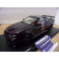 Nissan Skyline GT-R R34 Z Tune Midnight Purple 1999 S1804311 Solido