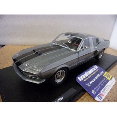 Ford Mustang Shelby GT500 1967 Grey - Black stripes S1802905 Solido