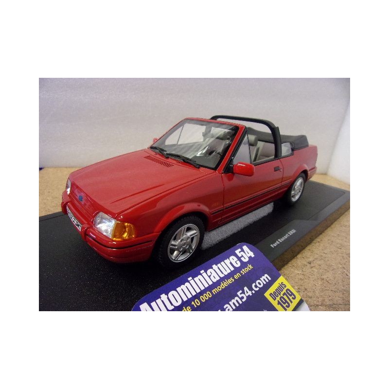 Ford Escort MK4 Cabrio XR3i Flamenco Rot 1986 OT1254 OttoMobile