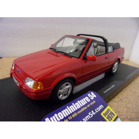 Ford Escort MK4 Cabrio XR3i Flamenco Rot 1986 OT1254 OttoMobile