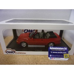 Ford Escort MK4 Cabrio XR3i Flamenco Rot 1986 OT1254 OttoMobile