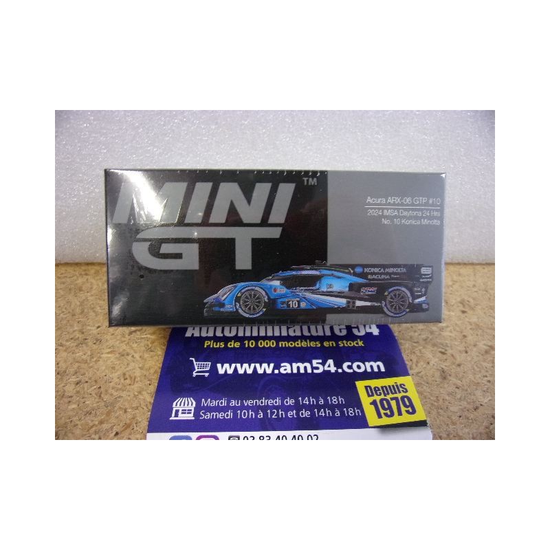 2024 Honda Acura ARX 06 GTP n°10 IMSA 24H Daytona MGT01056 True Scale Models Mini GT