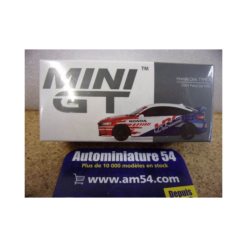 2024 Honda Civic Type R Pace Car HRC MGT01079 True Scale Models Mini GT