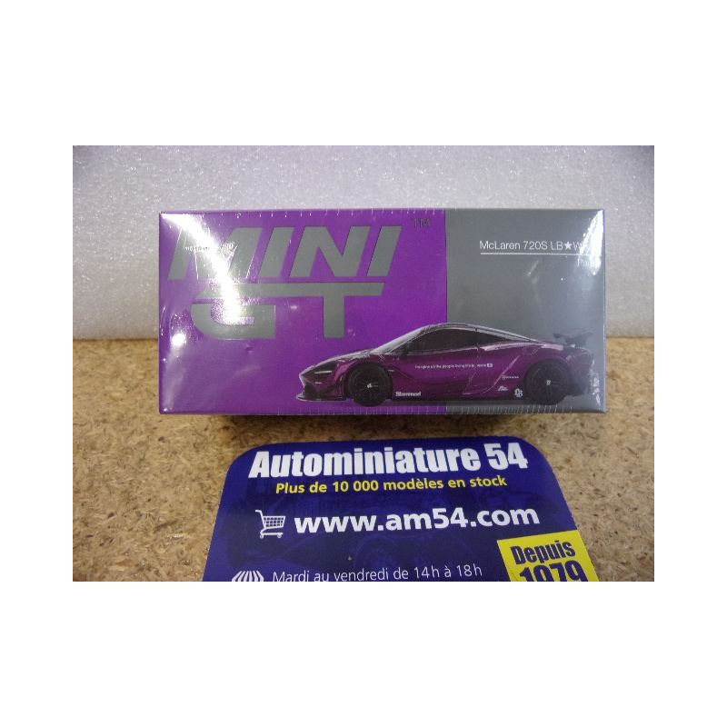 McLaren 720S LB Works Purple MGT00841 Mini GT