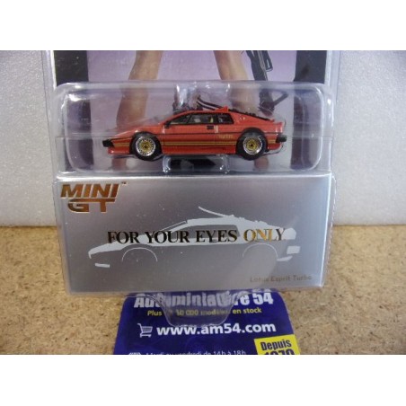 Lotus Esprit Turbo "For Your Eyes Only" James Bond English Version MGT00907-007E Mini GT
