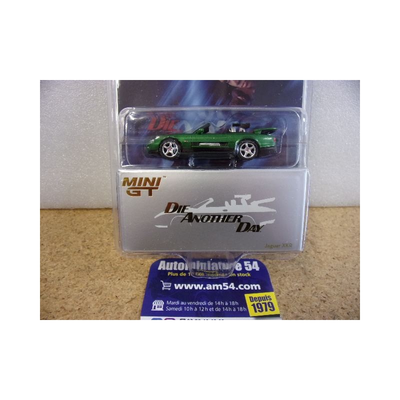 Jaguar XKR James Bond English " Die Another Day " Version MGT00908-007E True Scale Models Mini GT