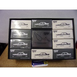 1984 Set 20 x Mercedes Benz 190E 2.3 16 Race Of Champions MGTS0016 True Scale Models Mini GT