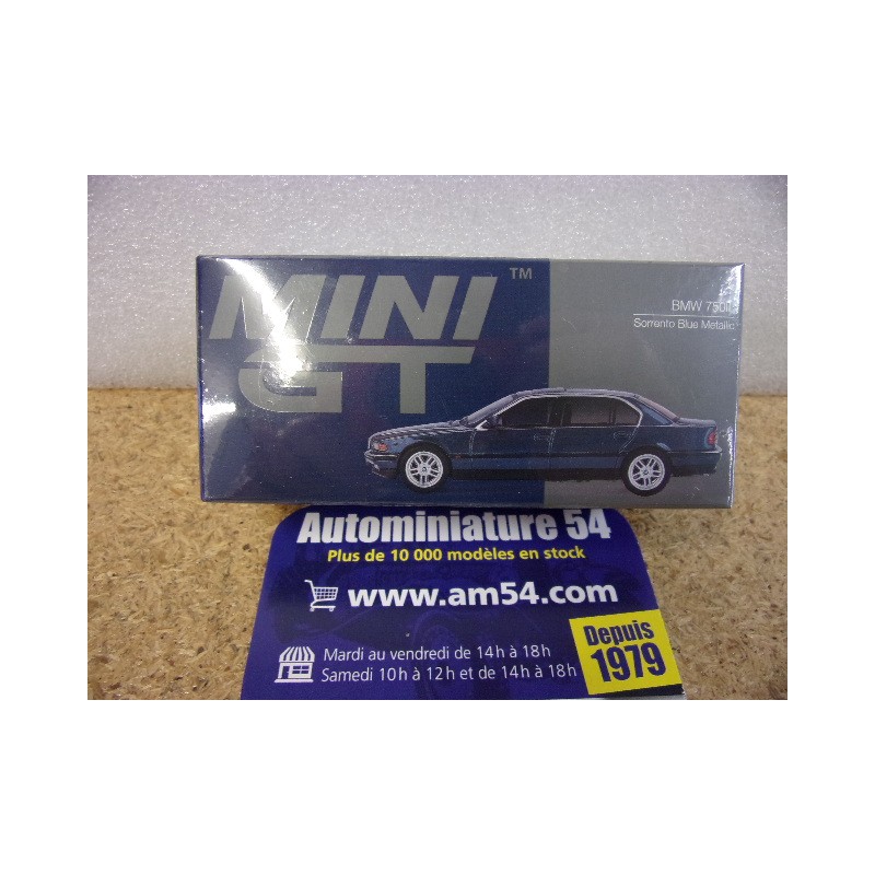 BMW 750 iL Sorrento Blue met. MGT00894 Mini GT