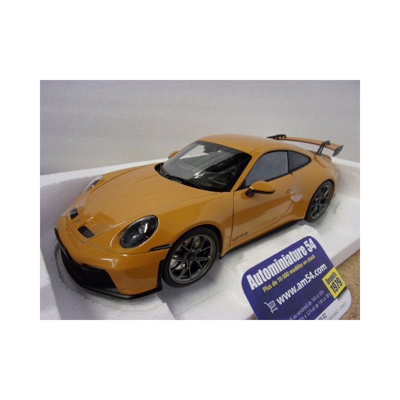 Porsche 911- 992 GT3 Bahama Yellow 2021 187387 Norev