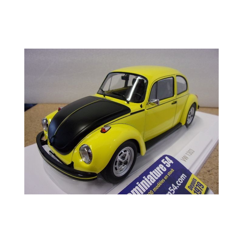 Volkswagen 1303 Yellow - Black Rally 1973 188536 Norev