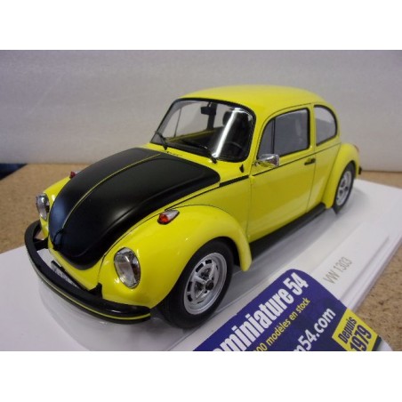 Volkswagen 1303 Yellow - Black Rally 1973 188536 Norev