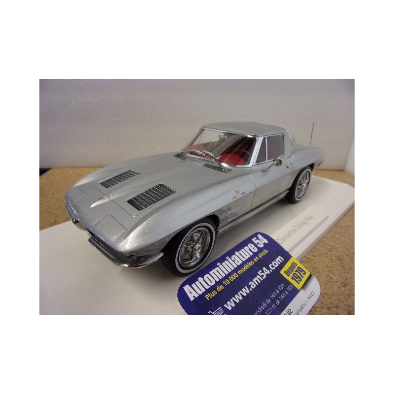 Chevrolet Corvette Stingray Sebring Silver 1963 189052 Norev