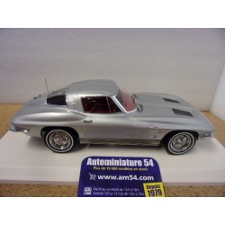 Chevrolet Corvette Stingray Sebring Silver 1963 189052 Norev