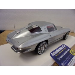 Chevrolet Corvette Stingray Sebring Silver 1963 189052 Norev