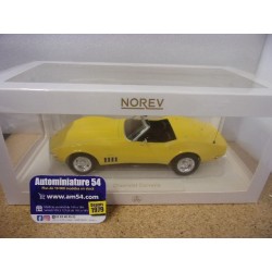 Chevrolet Corvette Cabrio Daytona Yellow 1969 189039 Norev