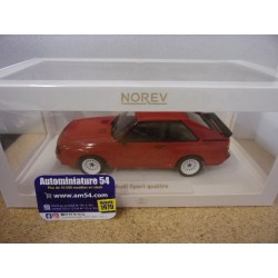 Audi Quattro Sport Tornado Red 1985 188319 Norev