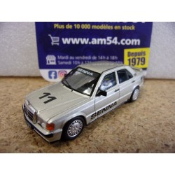 1984 Mercedes Benz 190E 2.3 16 n°11 Ayrton Senna + pilote Race Of Champions  MGT01076 True Scale Models Mini GT