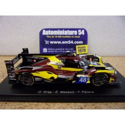 2025 Oreca 07 Gibson VDS Panis Racing n°48 Gray - Masson - Perera 2nd LPM2 Le Mans S9286 Spark Model