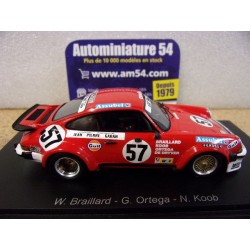 1977 Porsche 934 n°57 Braillard - Ortega - Koob Le Mans S9829 Spark Model