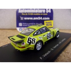1975 Porsche 911 RSR n°68 Vetsch - Verrier - Corthay Le Mans 64S025 Spark Model Sparky
