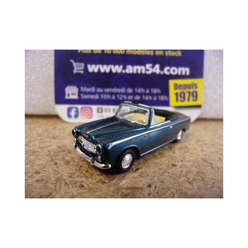 Peugeot 403 Cabrio blue - green  29160 Brekina 1/87