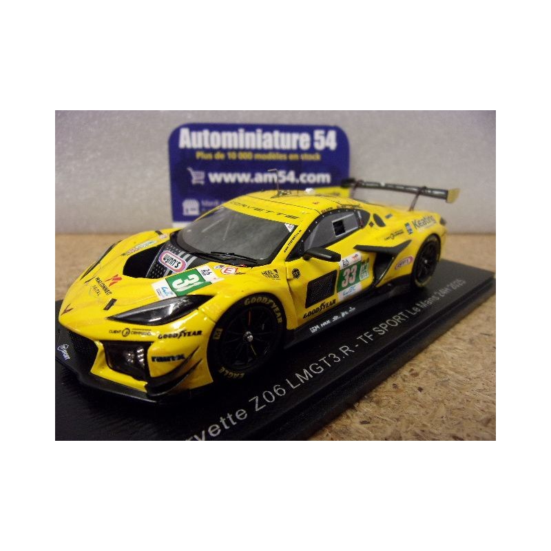 2025 Chevrolet Corvette Z06 LMGT3-R n°33 Keating - Edgar - Juncadella Le Mans S9293 Spark Model