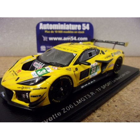 2025 Chevrolet Corvette Z06 LMGT3-R n°33 Keating - Edgar - Juncadella Le Mans S9293 Spark Model