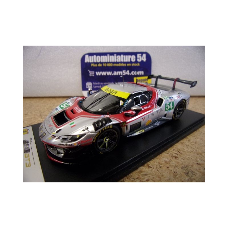 2025 Ferrari 296 GT3 Vista AF Corse n°54 Flohr - Castellaci - Rigon Le Mans LSLM194 Look Smart