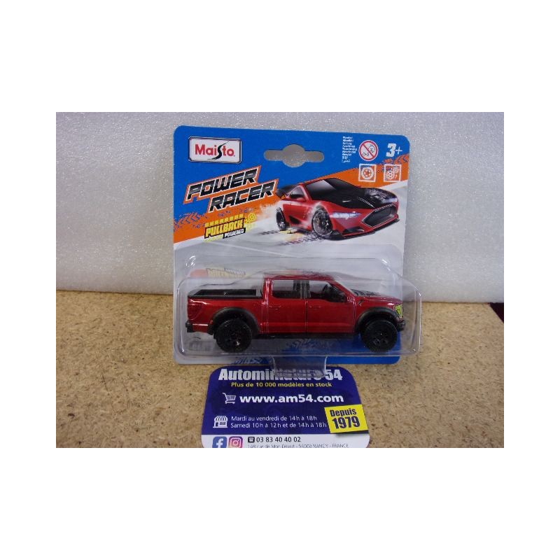 Ford PickUp Pullback red 25001-24920 Maisto Power Racer