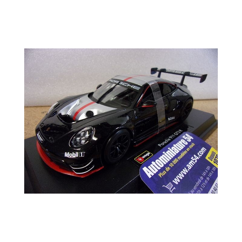 Porsche 911 - 992 GT3 R Black 18-21048BK Bburago