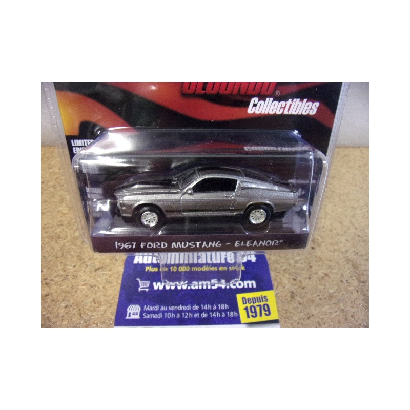Ford Mustang Shelby GT500 Eleanor 1967 "60 secondes Chrono " 44742-C Greenlight 1.64ième