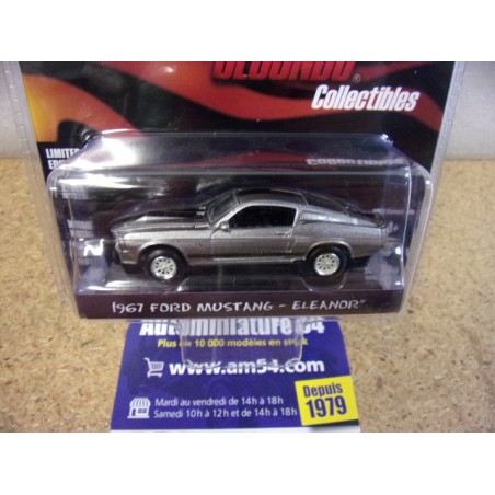 Ford Mustang Shelby GT500 Eleanor 1967 "60 secondes Chrono " 44742-C Greenlight 1.64ième