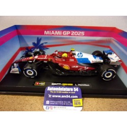 2025 Ferrari F1 SF-25 n°44 Lewis Hamilton GP 18-16816-44Mi Bburago Racing