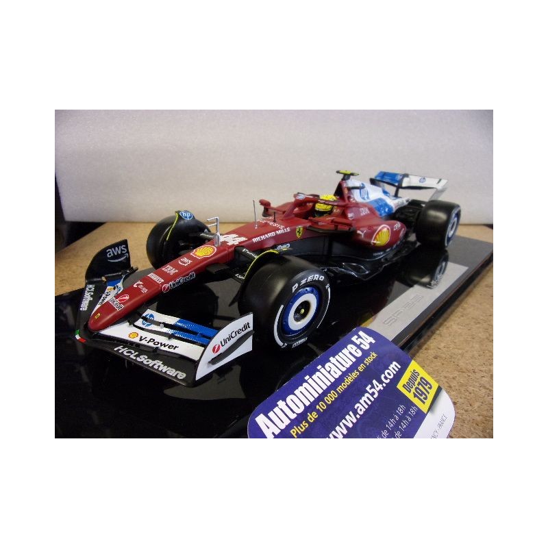 2025 Ferrari F1 SF-25 n°44 Lewis Hamilton + boite vitrine GP 18-16822-44Mibv Bburago Racing