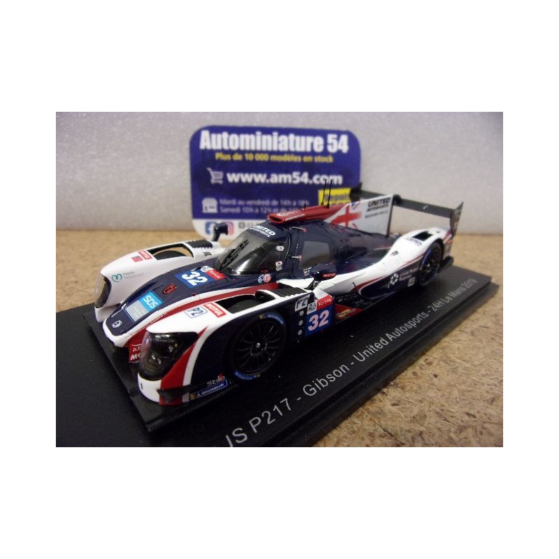 2019 Ligier JS P217 Gibson United n°32 Cullen - Brundle - Owen LMP2 Le Mans S7917 Spark Model