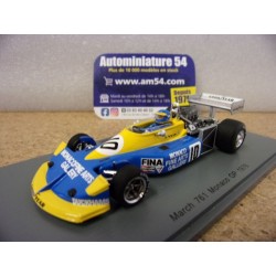 1976 March 761 n°10 Ronnie Peterson British GP S5370 Spark Model