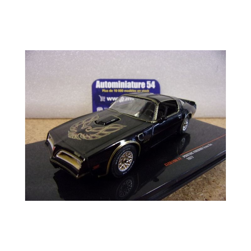 Pontiac Firebird Black 1977 CLC619 Ixo Models