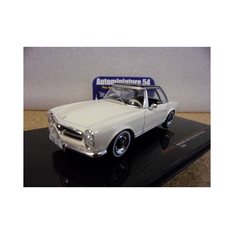 Mercedes Benz 230 SL (W113) Hard Top White 1964 CLC617 Ixo Models
