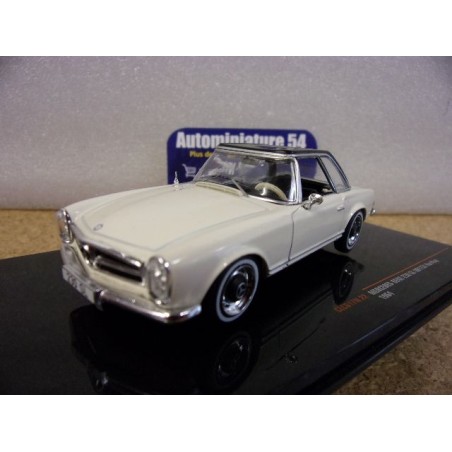 Mercedes Benz 230 SL (W113) Hard Top White 1964 CLC617 Ixo Models
