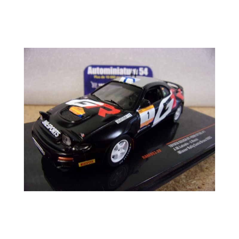 2025 Toyota Celica GT-Four ST185 n°1 Latvala - Hussi 1st Winner Costa Brava RAM993 Ixo Models