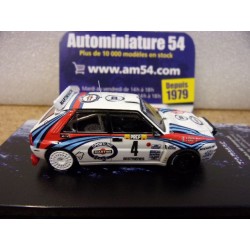 1992 Lancia Delta HF Integrale n°4 Auriol - Occelli 1st Winner Monte Carlo T64-049-92RMC04 Tarmac Works