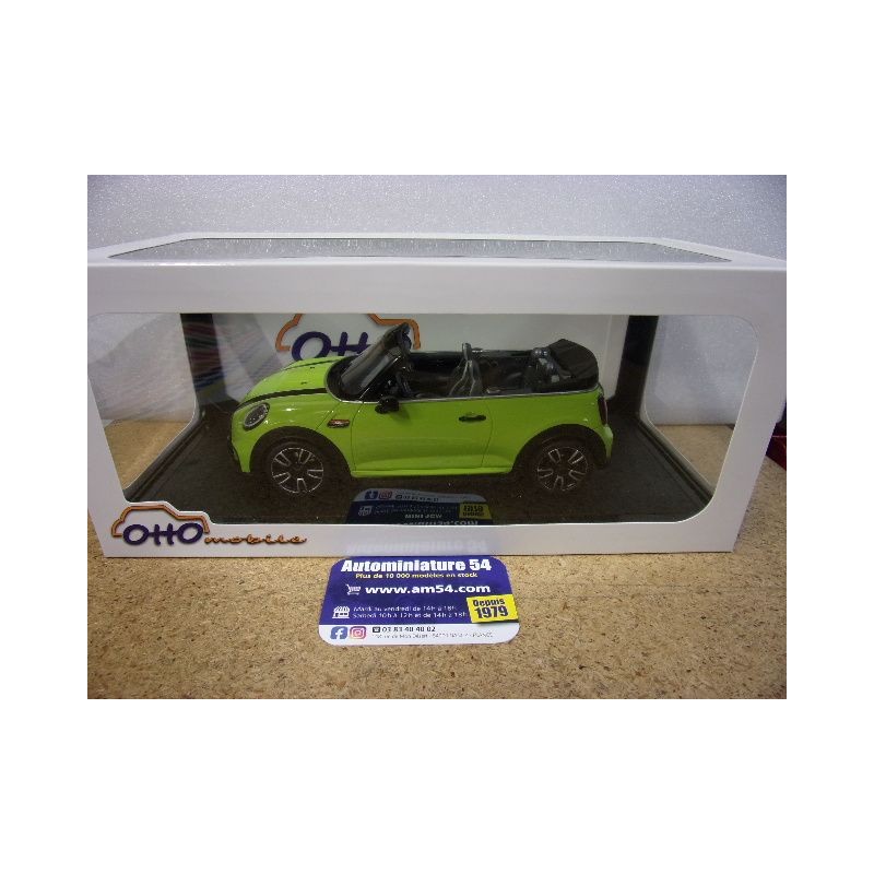 Mini JCW John Cooper Works Cabrio Zesty Yellow 2021 OT1303 OttoMobile