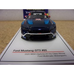 2025 Ford Mustang GT3 n°65 IMSA Daytona 24H 1st Class Winner TSM430863 True Scale