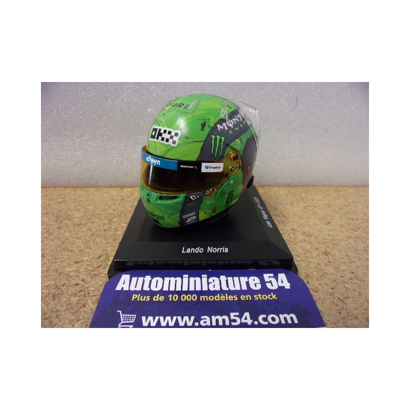 2025 Casque Lando Norris Las Vegas GP McLaren 1/5 5HF235 Spark Model