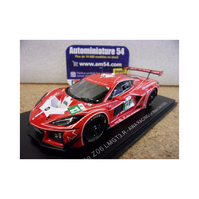 2025 Chevrolet Corvette Z06 LMGT3-R n°13 Fidani - Kern - Bell Le Mans S9290 Spark Model