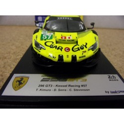 2025 Ferrari 296 GT3 Kessel n°57 Kimura - Serra - Stevenson Le Mans LSLM195 Look Smart