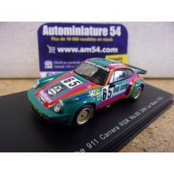 1975 Porsche 911 RSR n°65 Sprowls - Bolanos - Contreras Le Mans 64S029 Spark Model Sparky