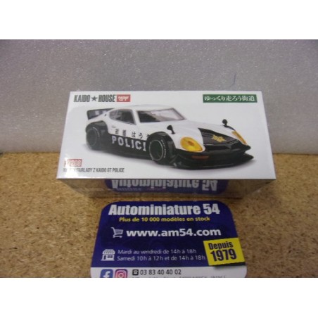 Nissan Datsun Fairlady Z Kaido GT Police KHMG208 True Scale Miniatures MinGT