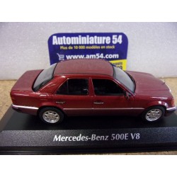 Mercedes Benz 500E V8 Red Met 1991 940037162 MaXichamps