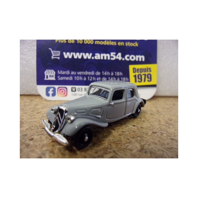 Citroen Traction 7A Grey 1937 153027 Norev 1/87